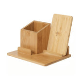 3 IN 1 FAST WIRELESS CHARGER  WITH PHONE & PEN HOLDER